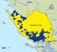 Candidat arrivé en tête au 1er tour par commune. Emmanuel MacronMarine Le PenJean-Luc MélenchonDeux à égalité