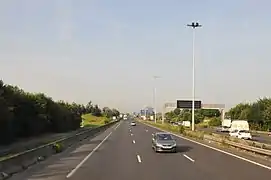 L'autoroute A1.