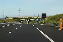 Autoroute A432, au PK 8.5 de la section ouverte le 19 février 2011.