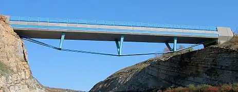 Pont du Truc de la Fare, A75 - Passage supérieur ou pont du Truc de la Fare