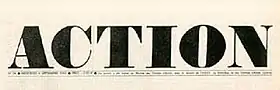 Image illustrative de l’article Action (journal)