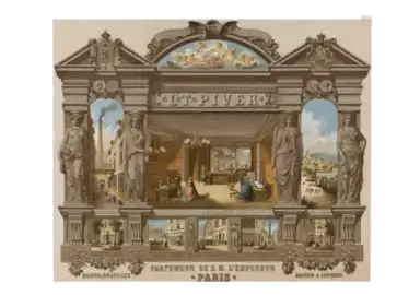 Gravure de la Maison L.T. Piver