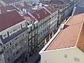 Vue de la Baixa, depuis l'Ascenseur de Santa Justa