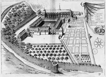 L'abbaye Saint-Père de Chartres dans Monasticon Gallicanum, 1682.
