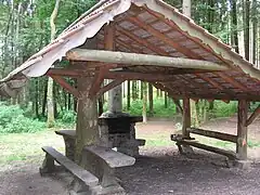 Abri de pique-nique à Masevaux-Niederbruck (Haut-Rhin)