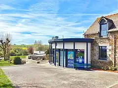 L’accueil/rotonde du sanctuaire.