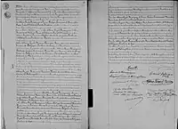 Acte de mariage (1896).