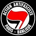 Logo de l'Action antifasciste Paris-Banlieue.