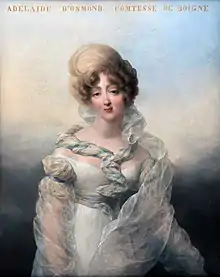 Portrait d'Adèle d'Osmond, comtesse de Boigne (1810), musée des Beaux-Arts de Chambéry.