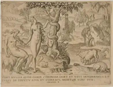 La Chute de l'homme, Étienne Delaune.