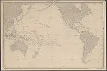 Carte nautique américaine de 1859