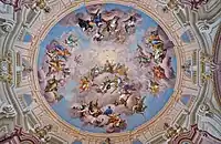 une des coupoles de la bibliothèque