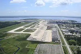 NAS Jacksonville (vue aérienne)