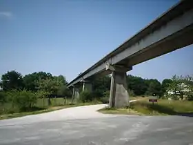Image illustrative de l’article Voie d'essai de l'aérotrain d'Orléans