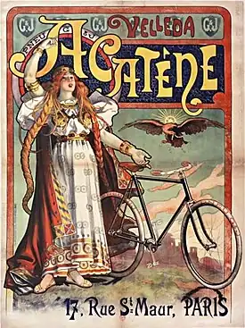 Pneu G&J Velleda Alcatène, 17 rue Saint-Maur, Paris.