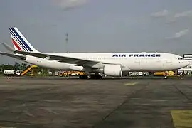 F-GZCA, le premier A330 livré à Air France en 2001