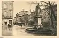 Fontaine et statue du Roi René, v.1930