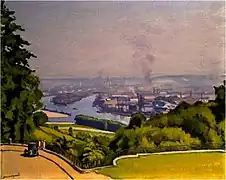 Albert Marquet : Canteleu, après-midi de soleil, vers 1927