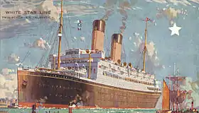 Carte postale représentant l'Albertic