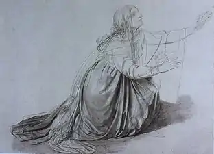 Marie Madeleine agenouillée