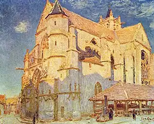 L'Église de Moret (1893)Musée des beaux-arts de Rouen