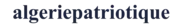 Logo de Algérie patriotique