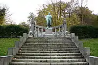 Statue de Gustav Selve à Altena, Westphalie