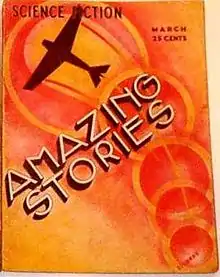 Un numéro du magazine de science-fiction Amazing Stories.