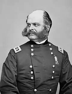 Le major-généralAmbrose Burnside