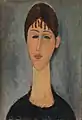 Amedeo Modigliani - Portrait de Mme Zborowska