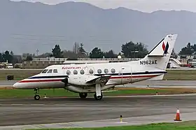 Un British Aerospace Jetstream 32, similaire à celui impliqué dans l'accident.