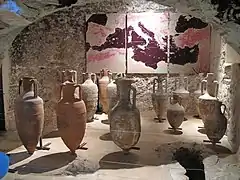 Amphores de l'îlot de la Tradelière (Côte d'Azur)