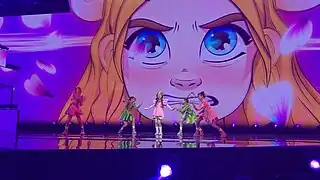 Anastasia Dymyd à Nice (2023).