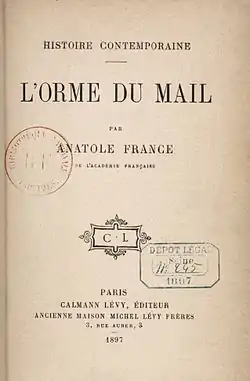 Image illustrative de l’article L'Orme du mail