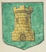 Armes de Joachim Geoffroi (d'Hozier)