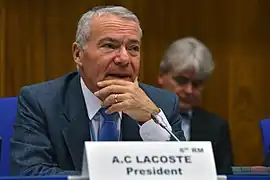 André-Claude Lacoste (en 2014)