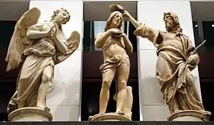 Le Baptême du Christ, par Sansovino