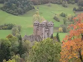 Château d'Anjony à Tournemire.