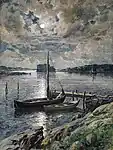 Port au clair de lune