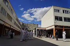 La mairie annexe place Pierre de Fermat.