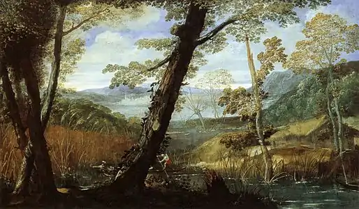 Paysage (1590)National Gallery of Art, Washington.