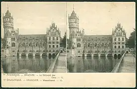 Stéréoscopie comme carte postale ;