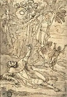 Martyre de saint Pierre dominicain, Musée du Louvre