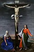 Calvaire par Antonio Moro, 1573