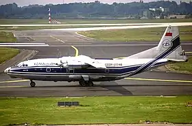 Un An-12BK de Volga-Dnepr Airlines.