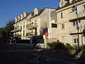 Immeubles des nos&nbsp;14 à 20 (au lever du soleil).