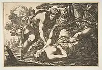 Apollon et Clytie - Laurent de La Hyre - 1606