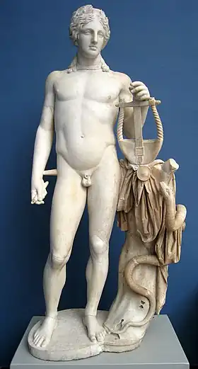 Apollon moderne (Sans le griffon et l'arc).