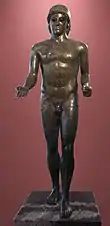 Apollon de Piombino. Vers 125-100. Bronze, H. 1,16 m. Louvre