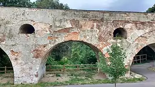 Aqueduc des Arcades (XIVe siècle), Perpignan.